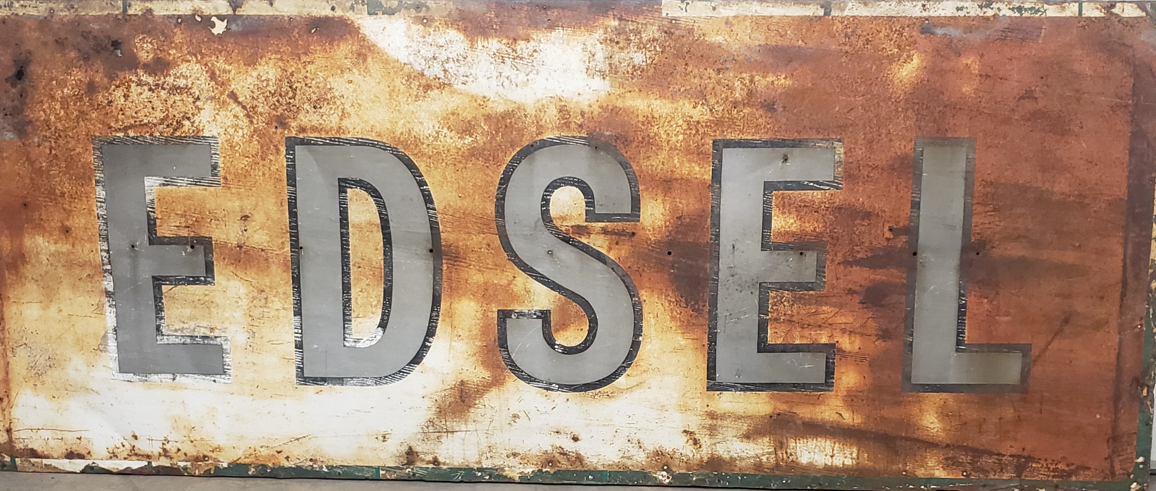 1958 Unknown Metal Edsel sign